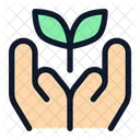Hands-give-seed  Icon