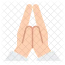 Hands In Prayer Icon