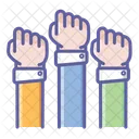 Team Finger Hand Icon