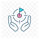 Aim Support Target Icon