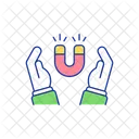 Magnet Attraction Horseshoe Icon
