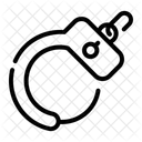 Handschelle  Symbol