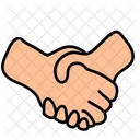 Handschlag Partnerschaft Deal Symbol