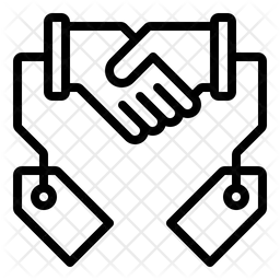 Handschlag-Deal  Symbol
