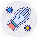 Trag Handschuhe  Symbol