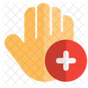 Handschutz  Symbol