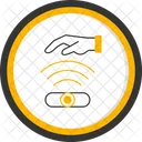 Handsensor Diebstahlschutz Biometrisch Symbol