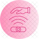 Handsensor Diebstahlschutz Biometrisch Symbol