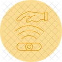 Handsensor Diebstahlschutz Biometrisch Symbol