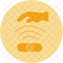 Handsensor Diebstahlschutz Biometrisch Symbol