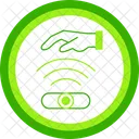 Handsensor Diebstahlschutz Biometrisch Symbol