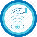 Handsensor Diebstahlschutz Biometrisch Symbol