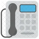 Handset Landline Telephone Icon
