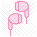 Handsfree Duotone Line Icon Icon