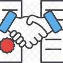 Partnership Business Teamwork Icon