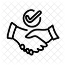 Handshake Trust Business Icon