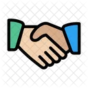 Commitment Conference Handshake Icon