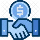 Handshake Deal Financial Icon
