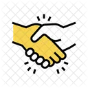 Handshake Greeting Color Icon
