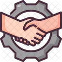 Handshake Partner Gear Icon