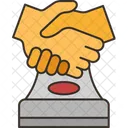 Handshake Recognition Accomplishment Icon