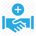 Handshake Business Partnership Cooperation Icon