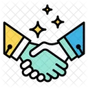 Deal Partnership Agreement Icon