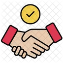 Handshake Deal Agreement Icon