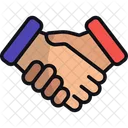 Handshake Teamwork Partnership Icon