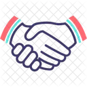 Handshake Foreign Businessman Global Business Icon