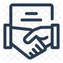 Handshake Giveaway Gift Icon