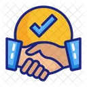 Handshake Giveaway Gift Icon