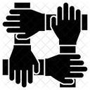 Handshake Teamwork Coordination Icon