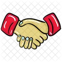 Handshake Teamwork Coordination Icon
