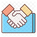 Handshake Partnership Agreement Icon