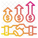 Handshake Partner Money Icon