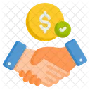Handshake Deal Partnership Icon