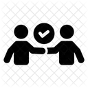 Handshake Agreement Check Icon