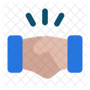Handshake Cooperation Commitment Icon