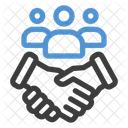 Handshake Collaboration Unity Icon