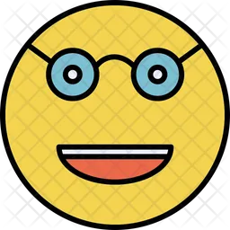 Handsome Emoji Icon