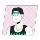 Handsome Man Smile Happy アイコン
