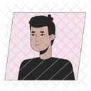 Brunette Young Man Boy アイコン