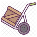 Handtruck Box Package Icon