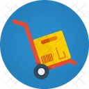Handtruck Delivery Transport Icon