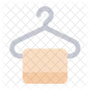 Handtuch Serviette Hangend Symbol