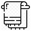 Handtuch Serviette Stoff Symbol