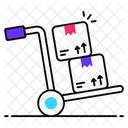 Handkarren Schubkarren Karren Symbol