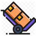 Handwagen Trolley Gepackwagen Symbol