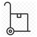 Bollerwagen Karre Kiste Symbol